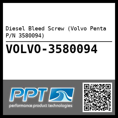 Diesel Bleed Screw (Volvo Penta P/N 3580094)