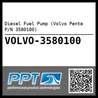 Diesel Fuel Pump (Volvo Penta P/N 3580100)