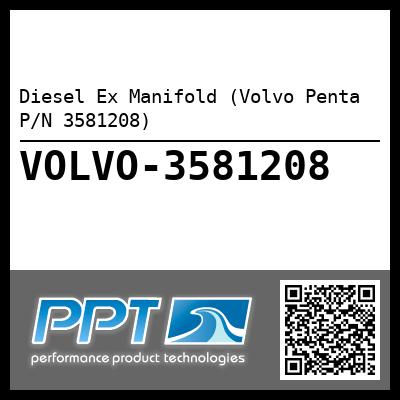 Diesel Ex Manifold (Volvo Penta P/N 3581208)