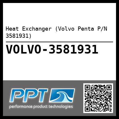 Heat Exchanger (Volvo Penta P/N 3581931)