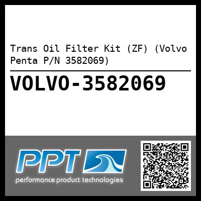 Trans Oil Filter Kit (ZF) (Volvo Penta P/N 3582069)