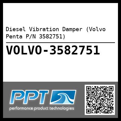 Diesel Vibration Damper (Volvo Penta P/N 3582751)