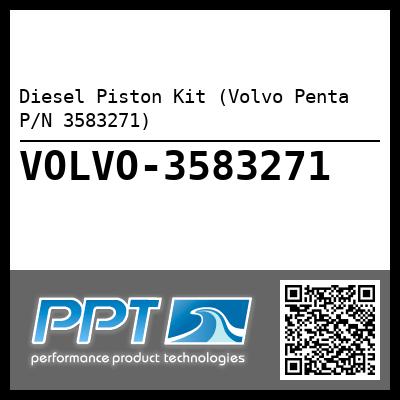 Diesel Piston Kit (Volvo Penta P/N 3583271)