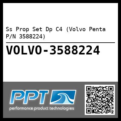 Ss Prop Set Dp C4 (Volvo Penta P/N 3588224)
