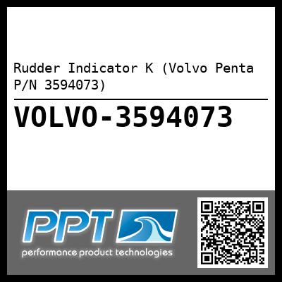 Rudder Indicator K (Volvo Penta P/N 3594073)