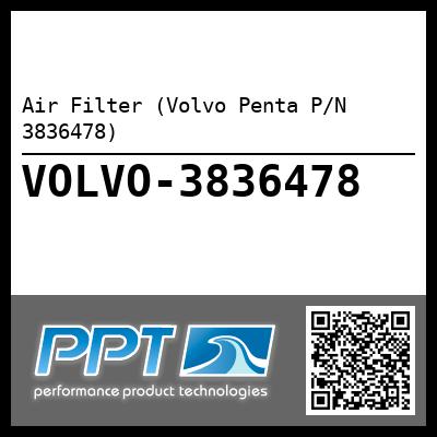 Air Filter (Volvo Penta P/N 3836478)