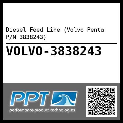 Diesel Feed Line (Volvo Penta P/N 3838243)