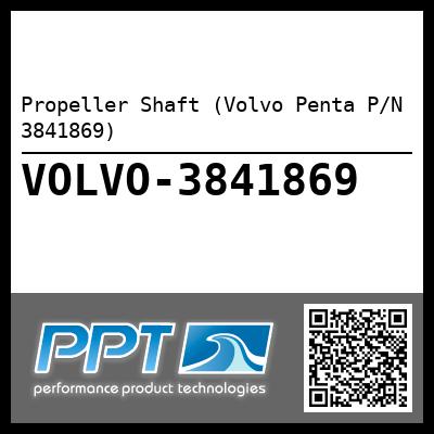 Propeller Shaft (Volvo Penta P/N 3841869)
