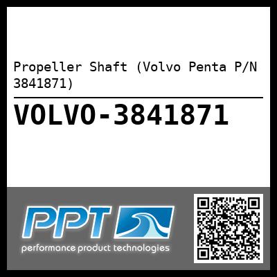 Propeller Shaft (Volvo Penta P/N 3841871)