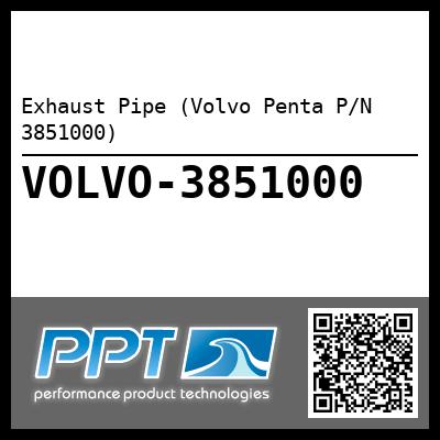Exhaust Pipe (Volvo Penta P/N 3851000)