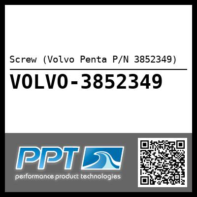 Screw (Volvo Penta P/N 3852349)