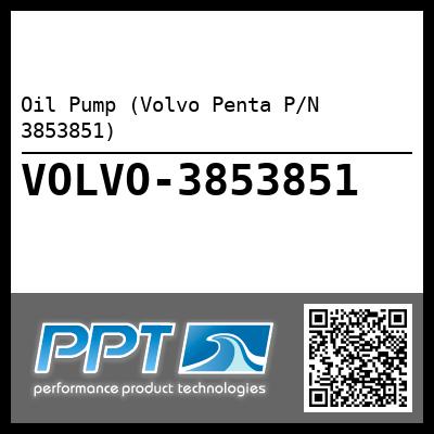 Oil Pump (Volvo Penta P/N 3853851)