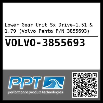 Lower Gear Unit Sx Drive-1.51 & 1.79 (Volvo Penta P/N 3855693)