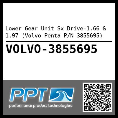 Lower Gear Unit Sx Drive-1.66 & 1.97 (Volvo Penta P/N 3855695)