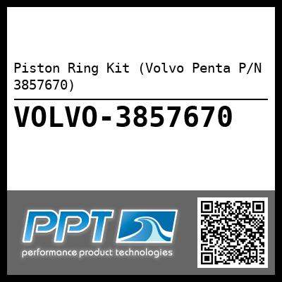 Piston Ring Kit (Volvo Penta P/N 3857670)