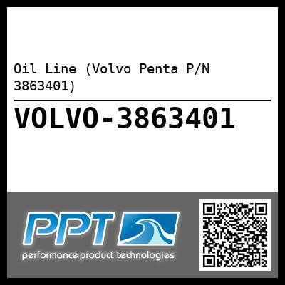 Oil Line (Volvo Penta P/N 3863401)