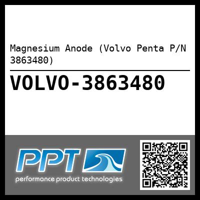 Magnesium Anode (Volvo Penta P/N 3863480)