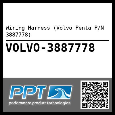Wiring Harness (Volvo Penta P/N 3887778)