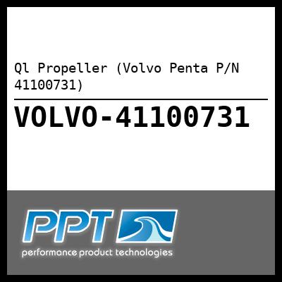 Ql Propeller (Volvo Penta P/N 41100731) Ql Propeller (Volvo Penta P/N 41100731)