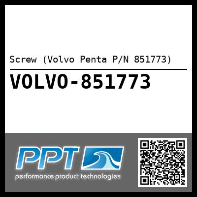 Screw (Volvo Penta P/N 851773)