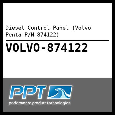 Diesel Control Panel (Volvo Penta P/N 874122)