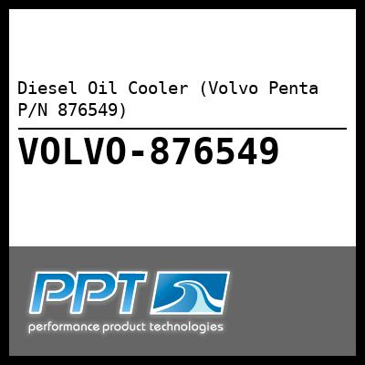 Diesel Oil Cooler (Volvo Penta P/N 876549)