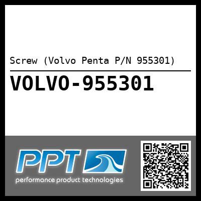Screw (Volvo Penta P/N 955301)