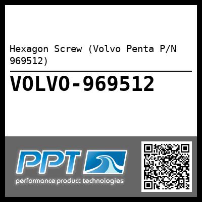 Hexagon Screw (Volvo Penta P/N 969512)