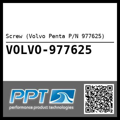 Screw (Volvo Penta P/N 977625)