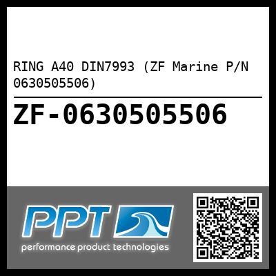 RING A40 DIN7993 (ZF Marine P/N 0630505506)