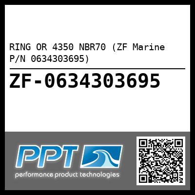 RING OR 4350 NBR70 (ZF Marine P/N 0634303695)