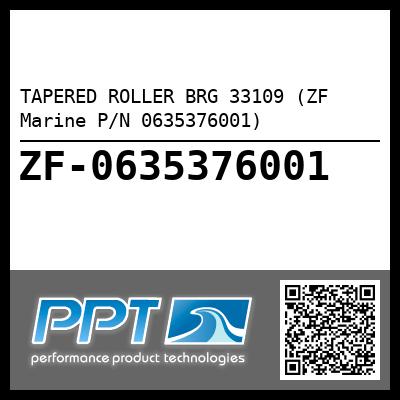 TAPERED ROLLER BRG 33109 (ZF Marine P/N 0635376001)