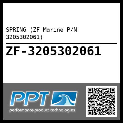 SPRING (ZF Marine P/N 3205302061)