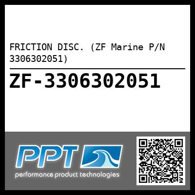 FRICTION DISC. (ZF Marine P/N 3306302051)