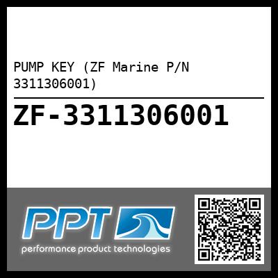 PUMP KEY (ZF Marine P/N 3311306001)