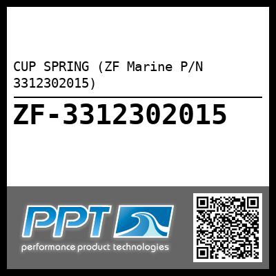 CUP SPRING (ZF Marine P/N 3312302015)