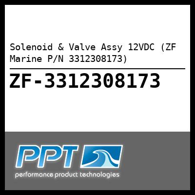 Solenoid & Valve Assy 12VDC (ZF Marine P/N 3312308173)