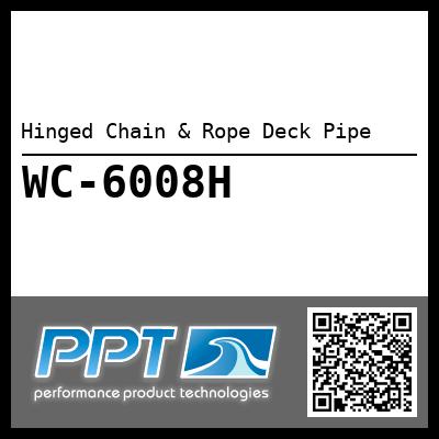 Hinged Chain & Rope Deck Pipe
