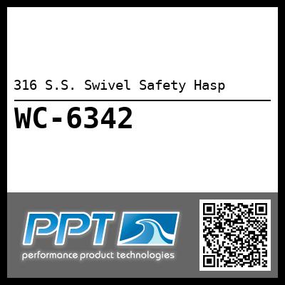 316 S.S. Swivel Safety Hasp