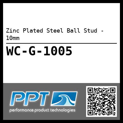 Zinc Plated Steel Ball Stud - 10mm