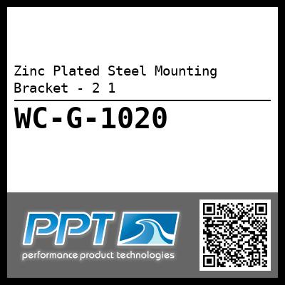 Zinc Plated Steel Mounting Bracket - 2 1
