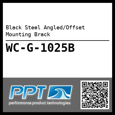 Black Steel Angled/Offset Mounting Brack