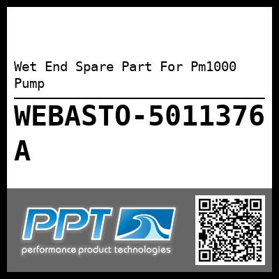 Wet End Spare Part For Pm1000 Pump