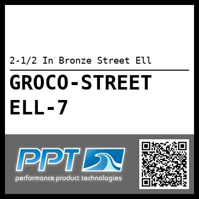 2-1/2 In Bronze Street Ell