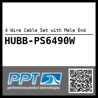 4 Wire Cable Set with Male End