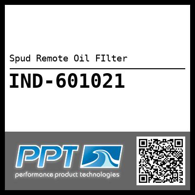 Spud Remote Oil FIlter