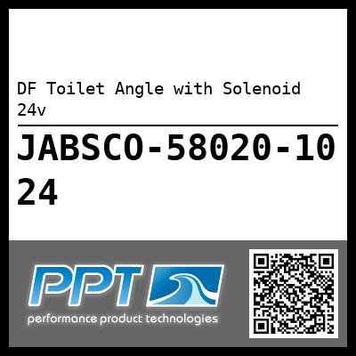 DF Toilet Angle with Solenoid 24v