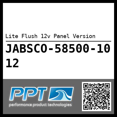 Lite Flush 12v Panel Version