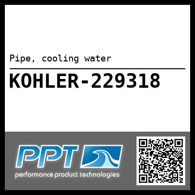 Pipe, cooling water