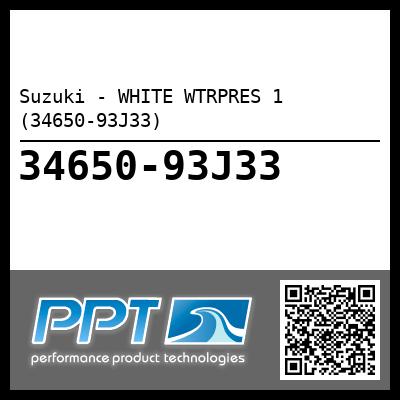 Suzuki - WHITE WTRPRES 1 (34650-93J33)
